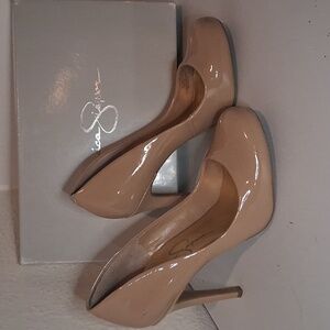 Jessica Simpson Calie Nude High Heels